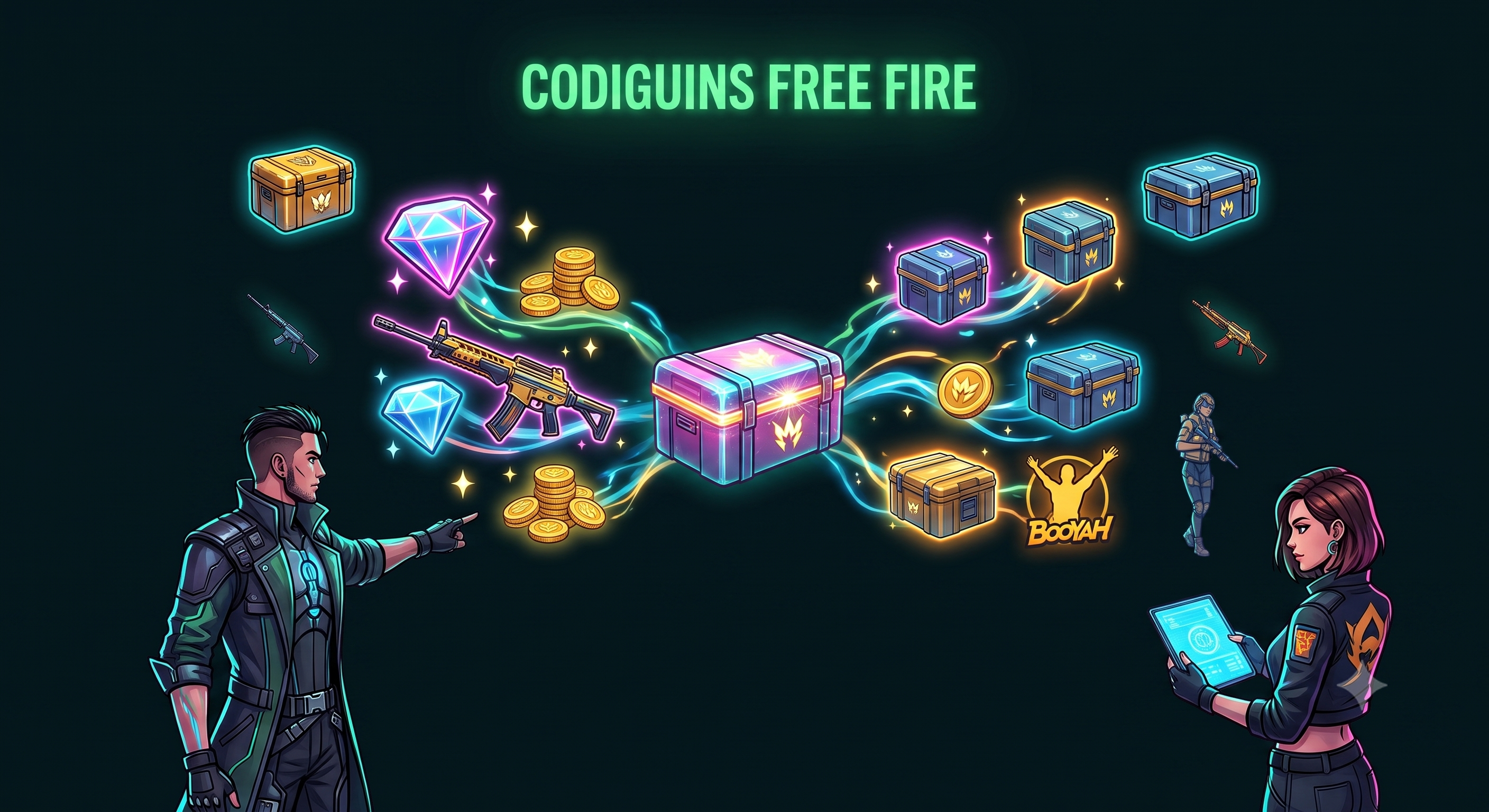 Codiguins Free Fire: Como Resgatar e Onde Encontrar Códigos Ativos Agora
