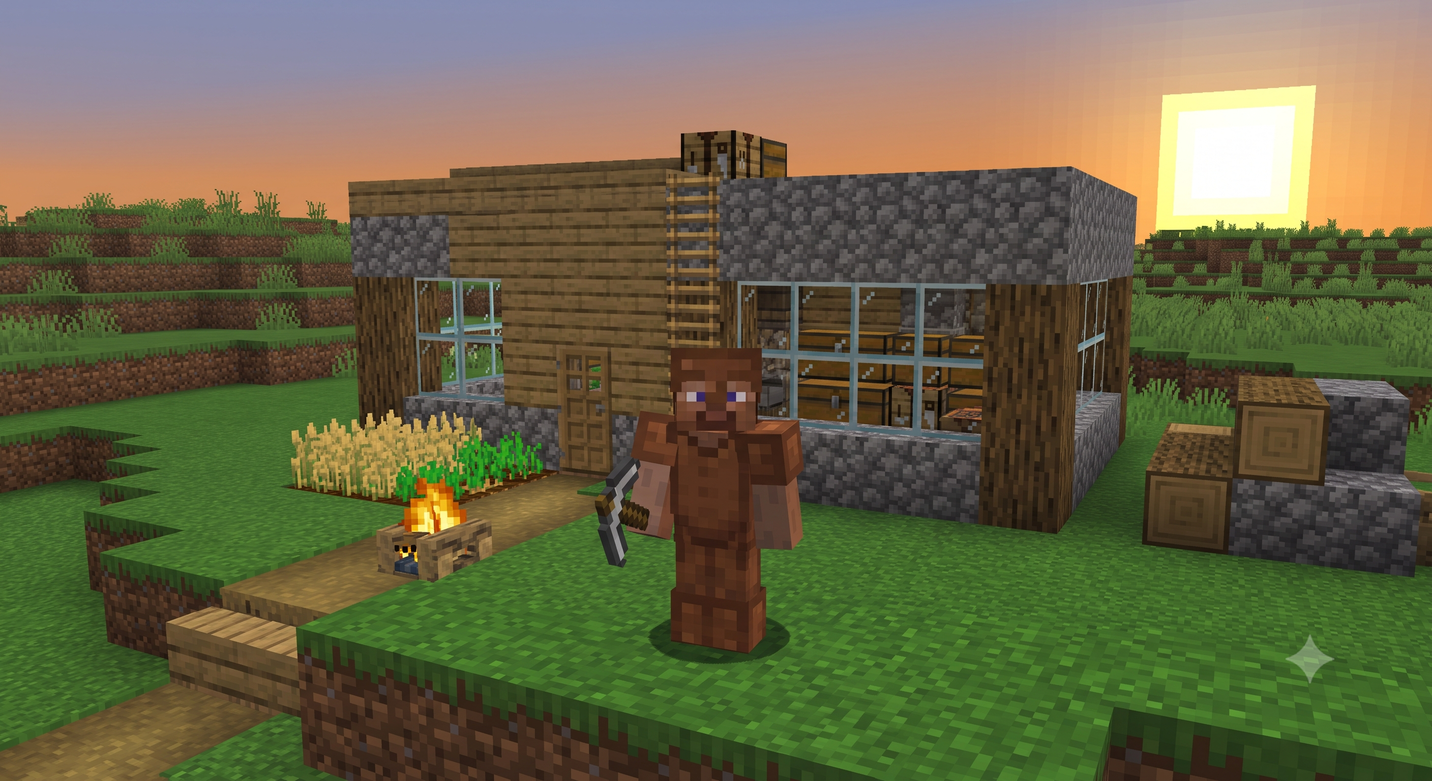 Minecraft: Como Construir Sua Primeira Casa de Sobrevivência