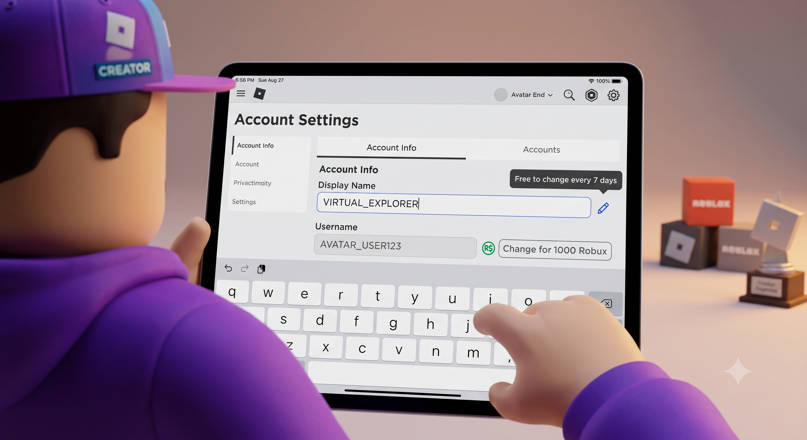 Como Mudar o Nome no Roblox: Troque seu Nome de Usuário